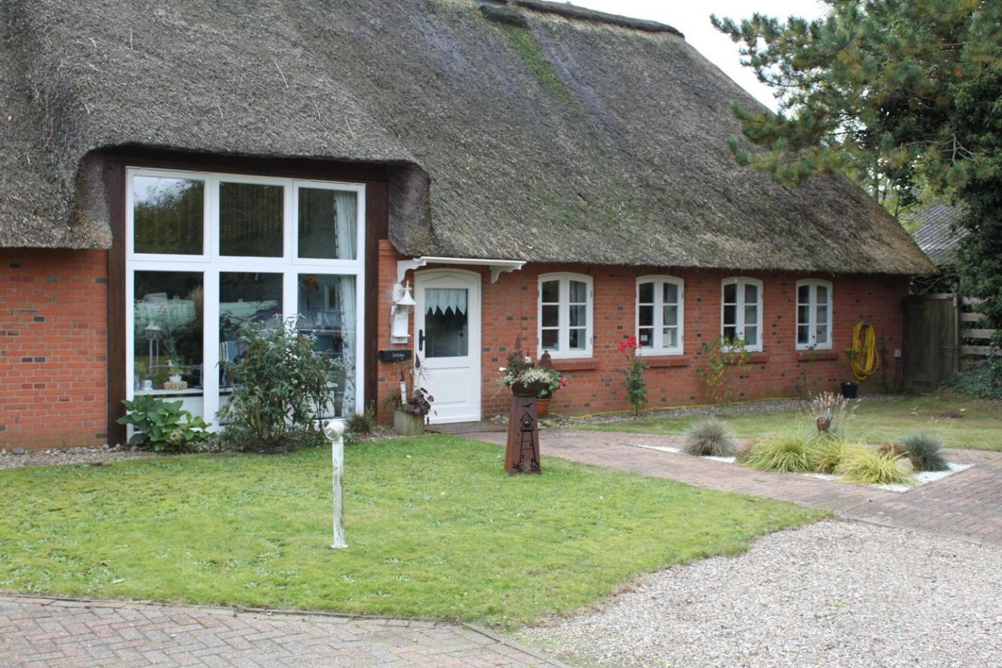 Villa Auszeit unter Reet Bordelum Exterior foto
